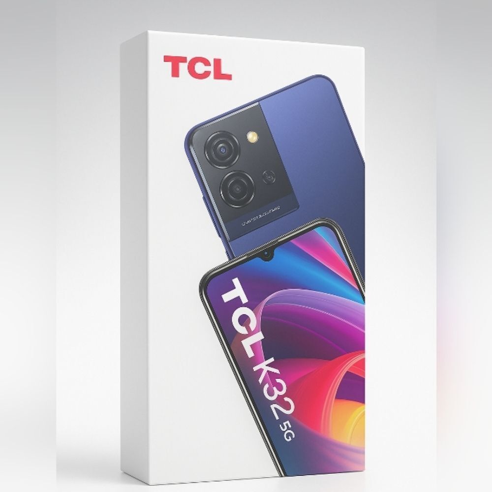 Metro by T-Mobile TCL K32 5G Blue 6.7" 64GB 13MP Phone, LOCKED to METRO